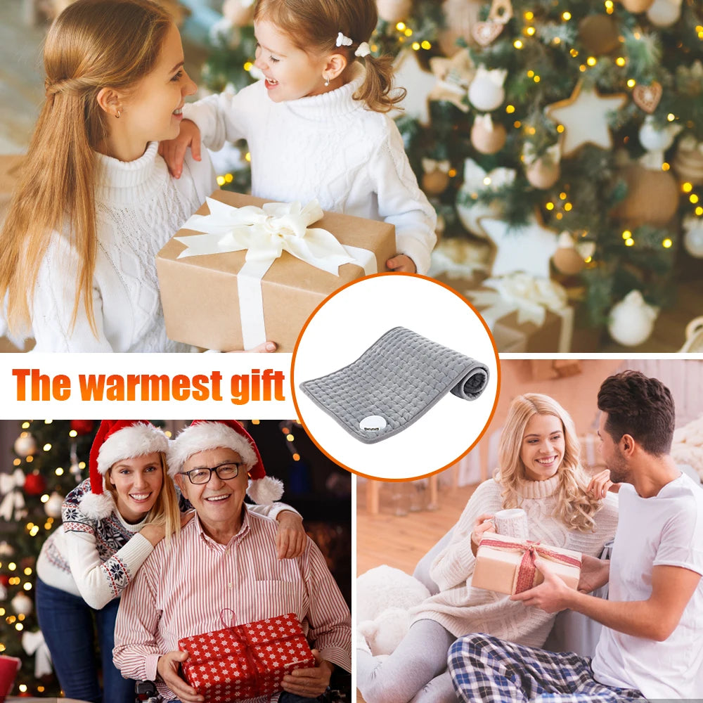 Electric Heating Pad Winter Warm For Bed Blankets Office Home Foot Hand Warmer Sheet Camping Heater 110V 220V Washable 60*30CM by Grab & Glow