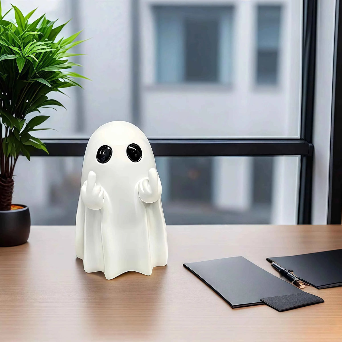 Halloween Refers To Cute Ghost Statues, Halloween Valentine's Day Gifts Home Decorations, Ghost Coffee Table Ornaments Christmas