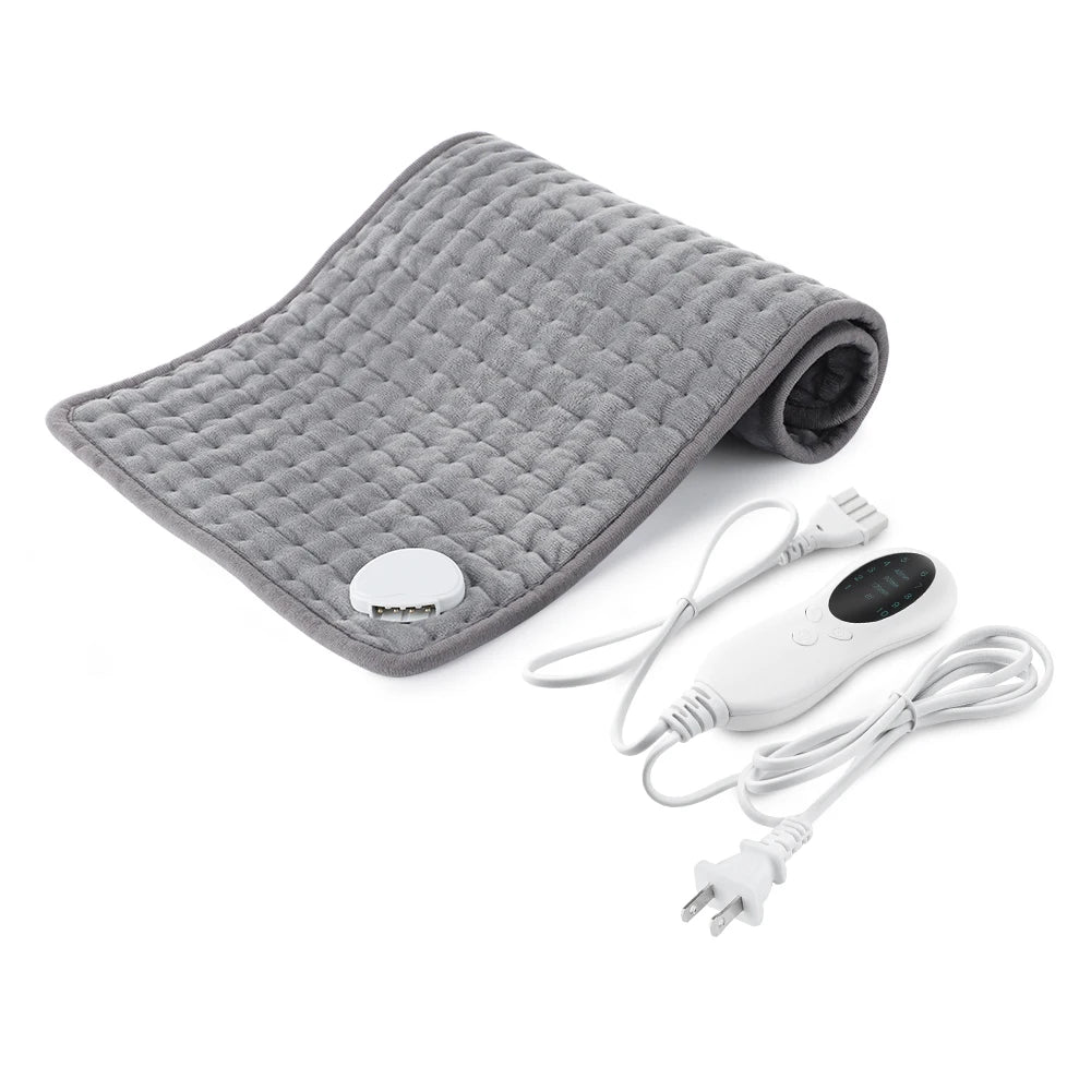 Electric Heating Pad Winter Warm For Bed Blankets Office Home Foot Hand Warmer Sheet Camping Heater 110V 220V Washable 60*30CM by Grab & Glow