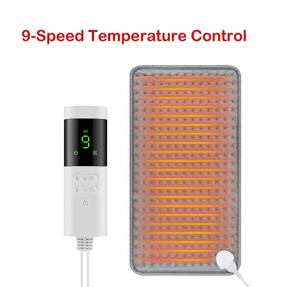 Electric Heating Pad Winter Warm For Bed Blankets Office Home Foot Hand Warmer Sheet Camping Heater 110V 220V Washable 60*30CM by Grab & Glow