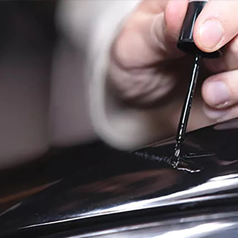 Automotive Wheel Touch-Up Pen Paint Repair Pen Gloss Black Matte Black Silver Grey Automotive Paint Care Accessories by Grab & Glow