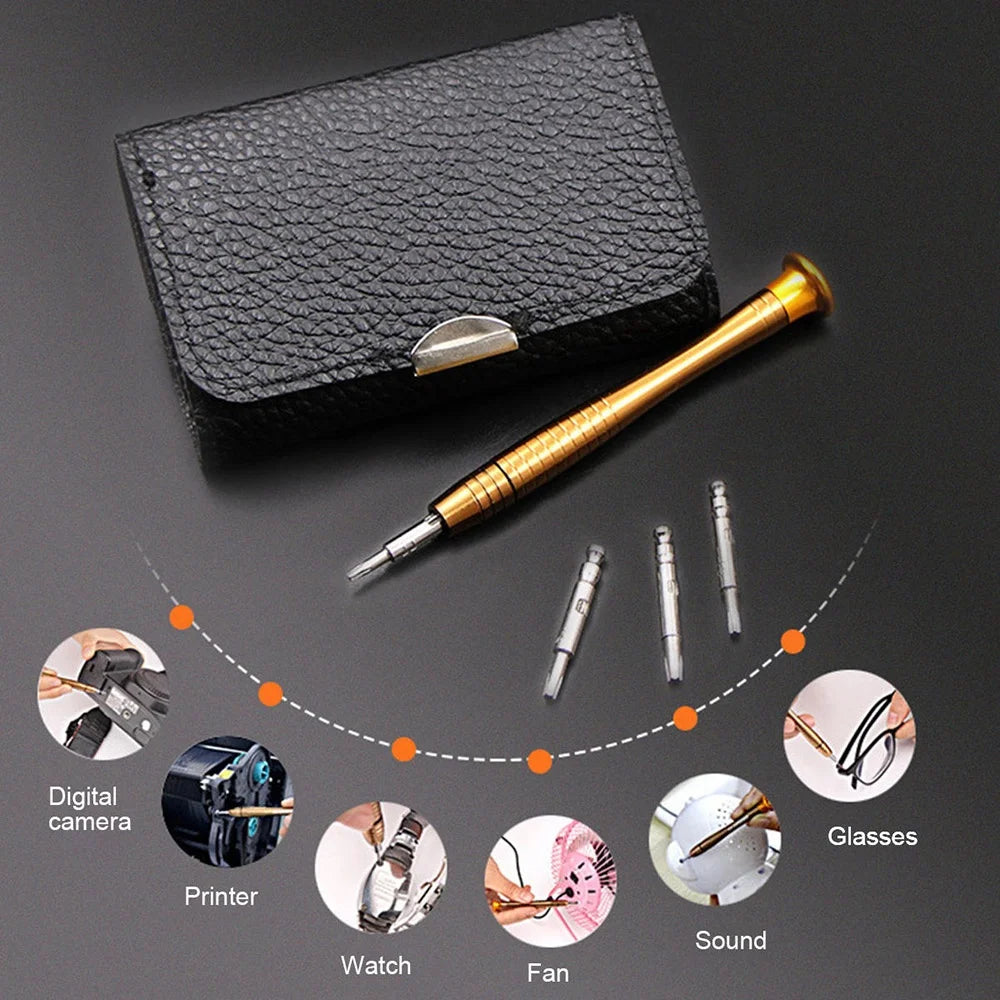 25-in-1 Precision Screwdriver Set for Electronics Repair - Grab & Glow