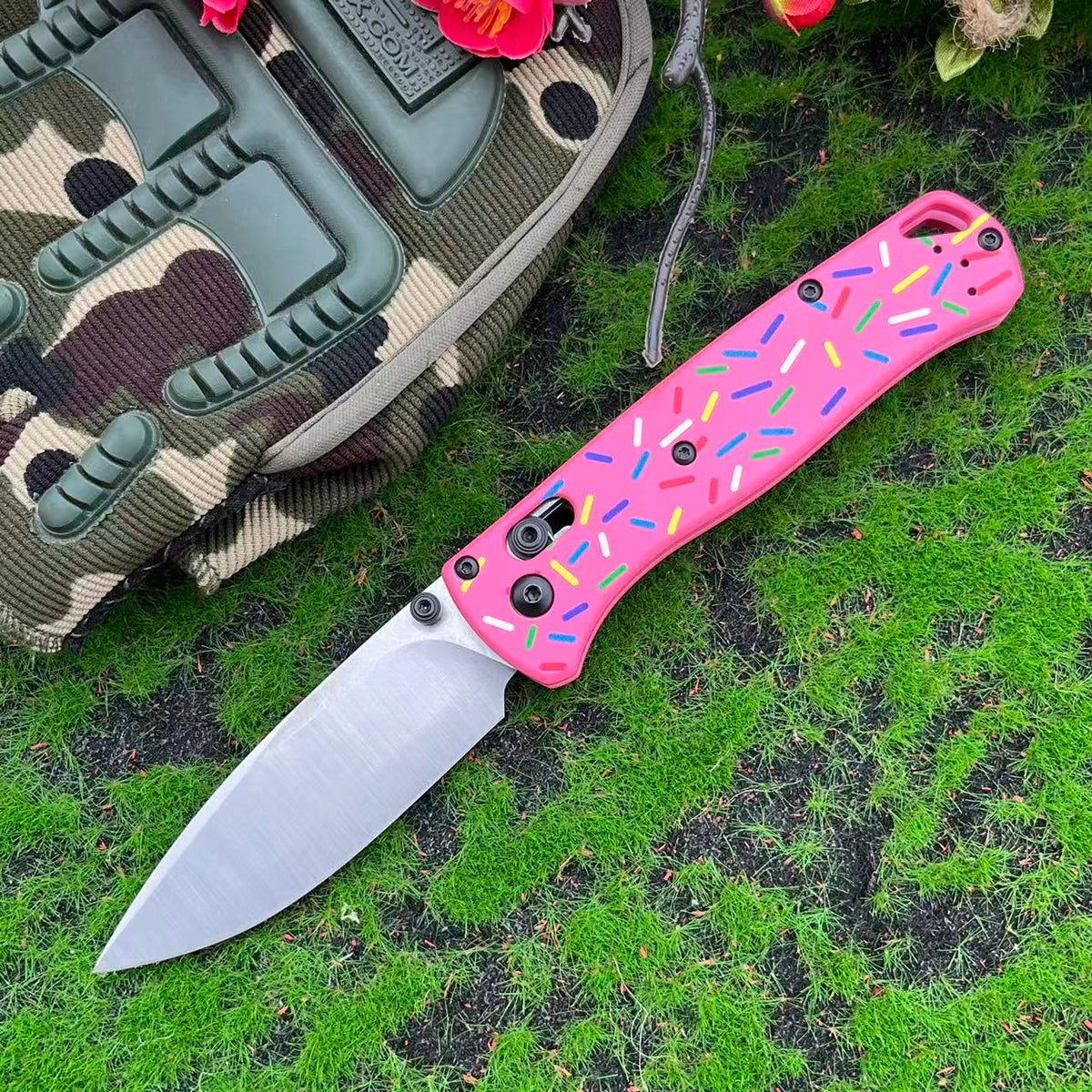 Portable Wilderness Climbing Knife Outdoor Folding Blade Utility Knife Jungle Adventure Hiking Fishing Camping EDC Knives Ergonomic Handle Fruit Knife by Grab & Glow