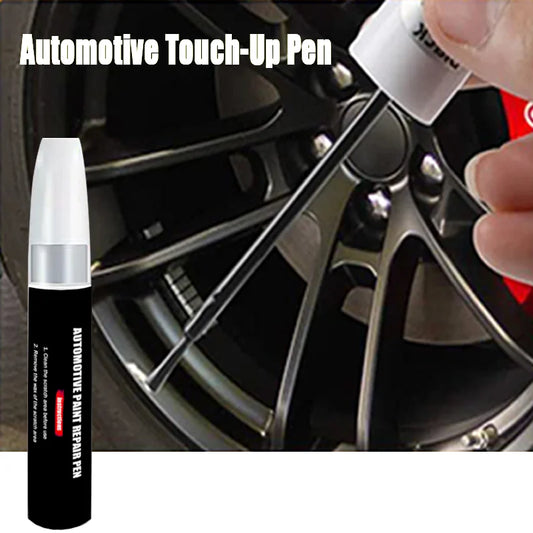 Automotive Wheel Touch-Up Pen Paint Repair Pen Gloss Black Matte Black Silver Grey Automotive Paint Care Accessories by Grab & Glow