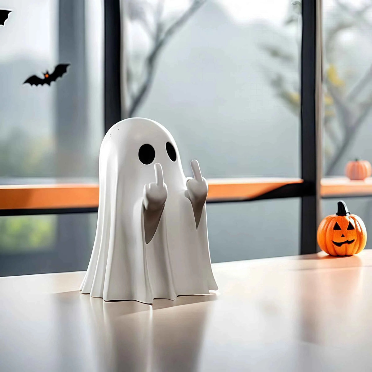 Halloween Refers To Cute Ghost Statues, Halloween Valentine's Day Gifts Home Decorations, Ghost Coffee Table Ornaments Christmas