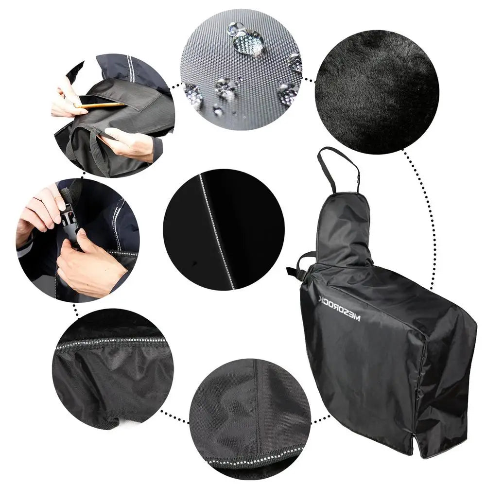Scooter Leg Cover Rain Waterproof Windproof Warmer Motorcycle Leg Apron Protector Covers Blanket Winter Quilt Universal 2021 New by Grab & Glow