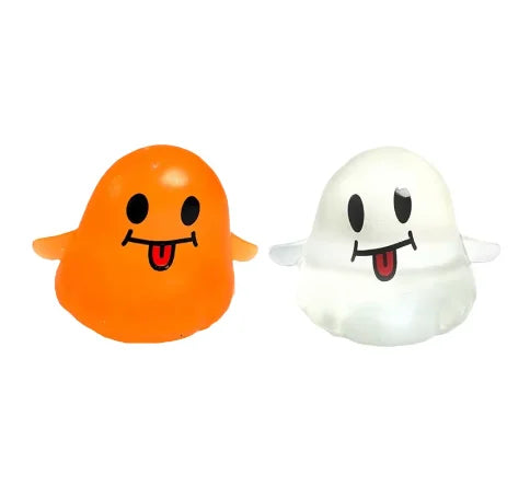 Realistic Ghost Squishy Toy for Halloween - Slow Rising Soft Stress Relief Fidget, Spooky Sensory Prop for Prank Party Favor, Anxiety Relief Gift for Adults Kids by Grab & Glow