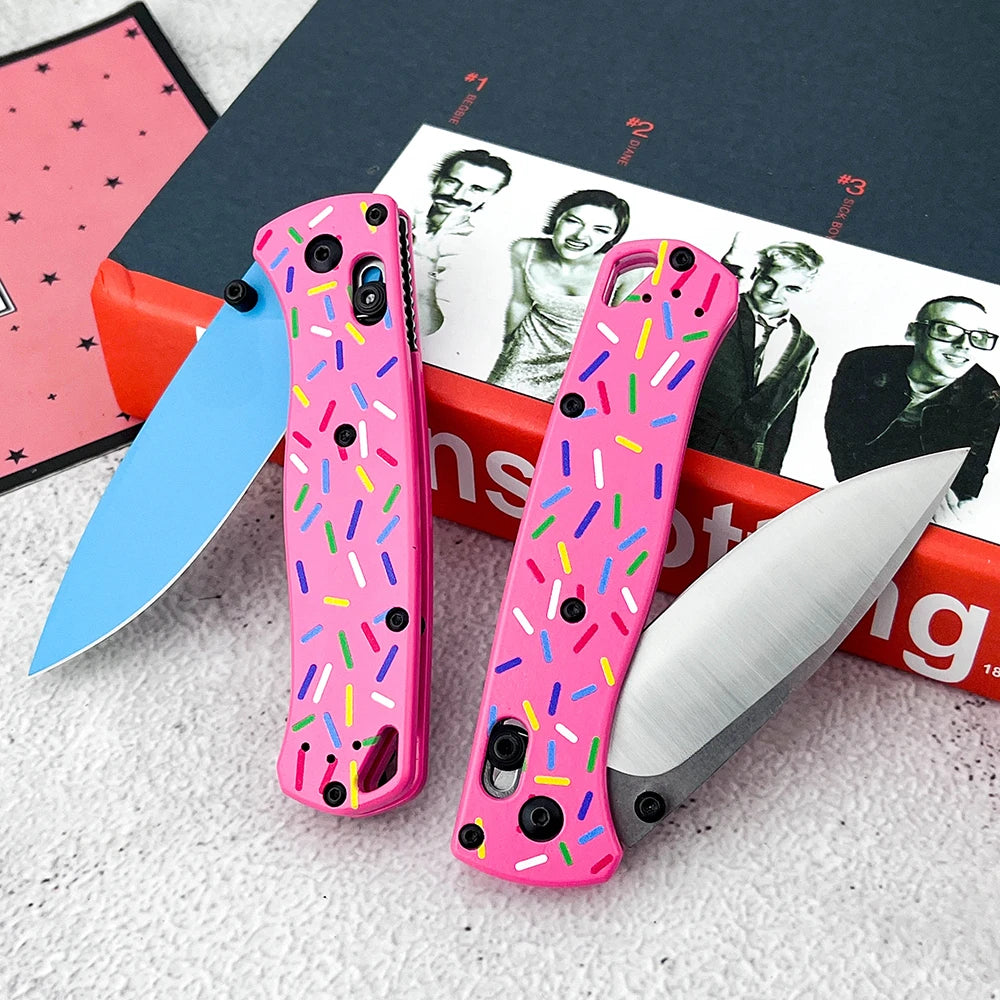 Portable Wilderness Climbing Knife Outdoor Folding Blade Utility Knife Jungle Adventure Hiking Fishing Camping EDC Knives Ergonomic Handle Fruit Knife by Grab & Glow