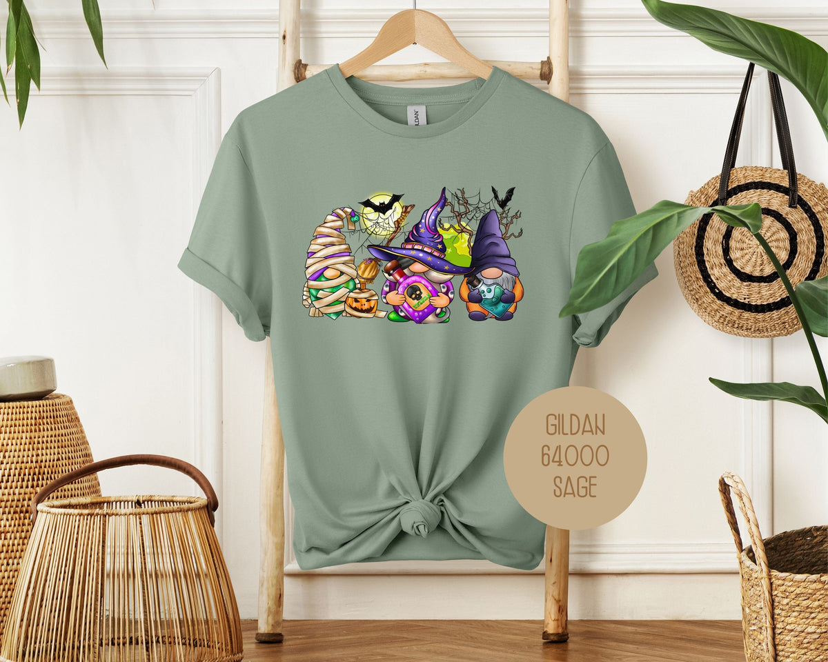 Fall Halloween Gnomes Shirt - Grab & Glow