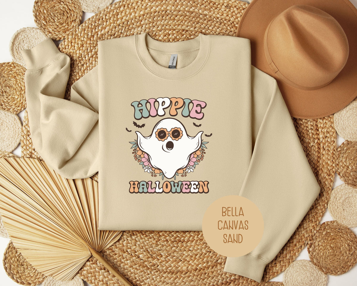 Hippie Halloween Sweatshirt - Grab & Glow