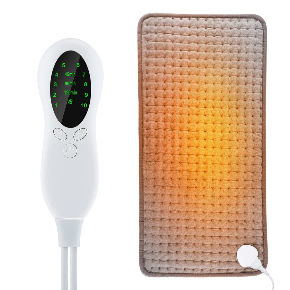 Electric Heating Pad Winter Warm For Bed Blankets Office Home Foot Hand Warmer Sheet Camping Heater 110V 220V Washable 60*30CM by Grab & Glow
