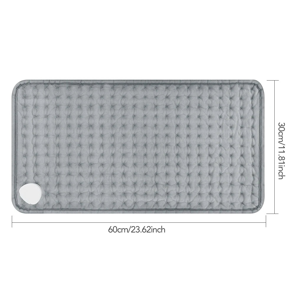 Electric Heating Pad Winter Warm For Bed Blankets Office Home Foot Hand Warmer Sheet Camping Heater 110V 220V Washable 60*30CM by Grab & Glow