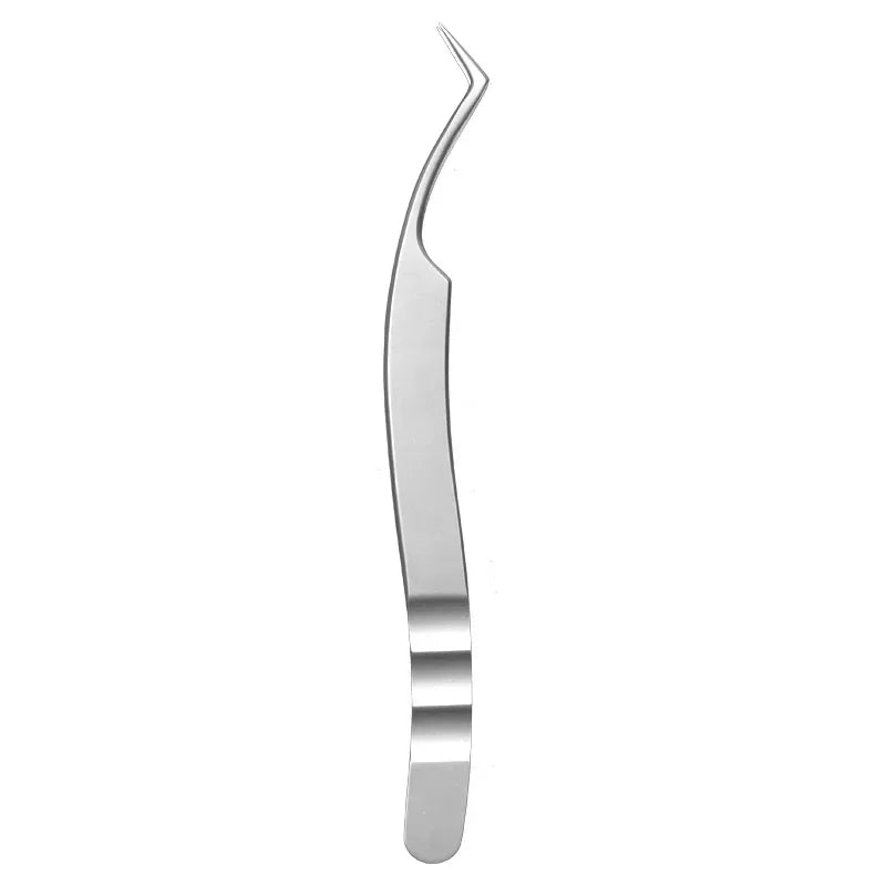 High Precision Eyelash Tweezers Beauty Eyelash Professional Grafting Eyelash High-Precision Flowering Tweezers by Grab & Glow