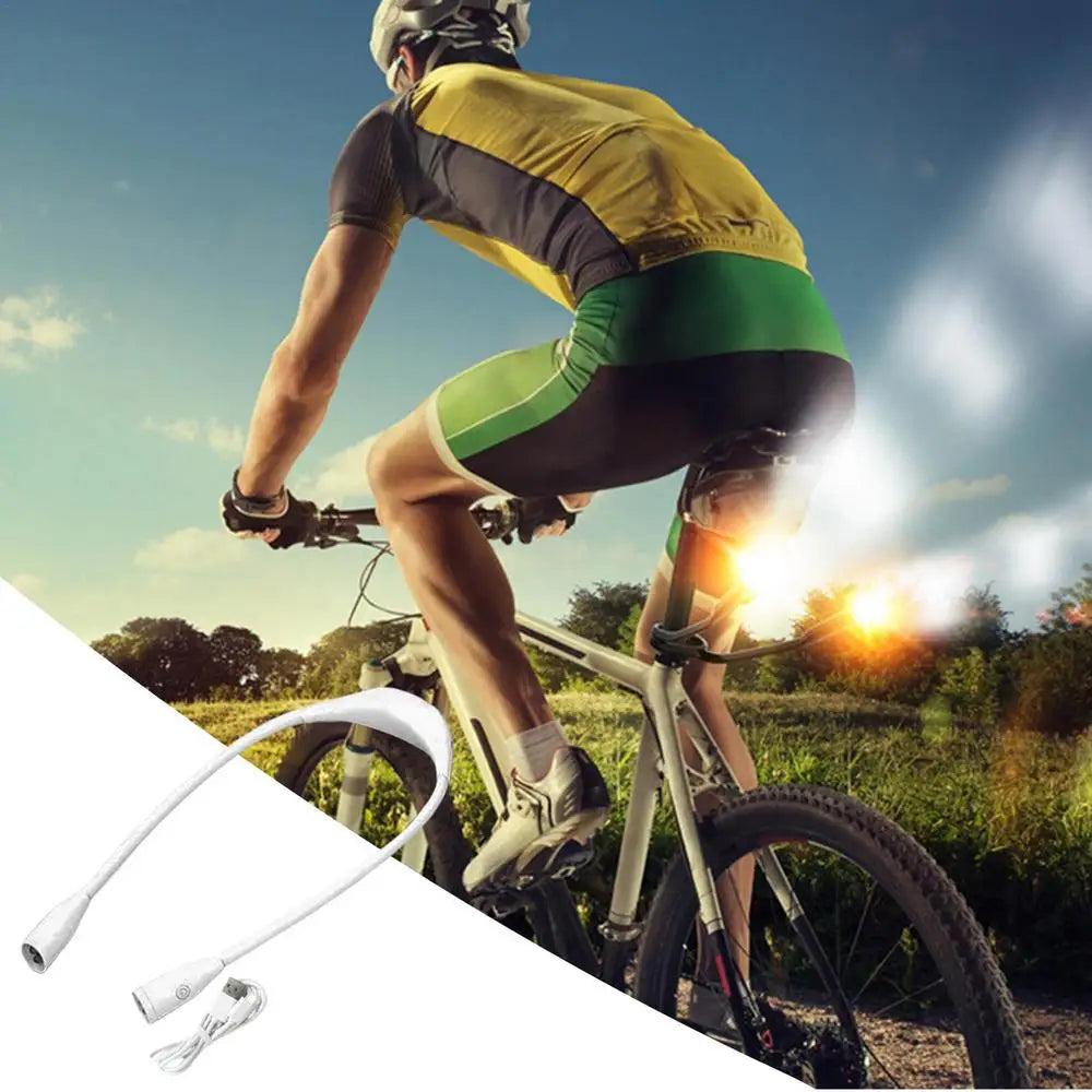 Knitting Light Around Neck Knitting Led Light Bendable Neck Lights Hands Free Rechargeable Reading Lights For Books In Bed by Grab & Glow