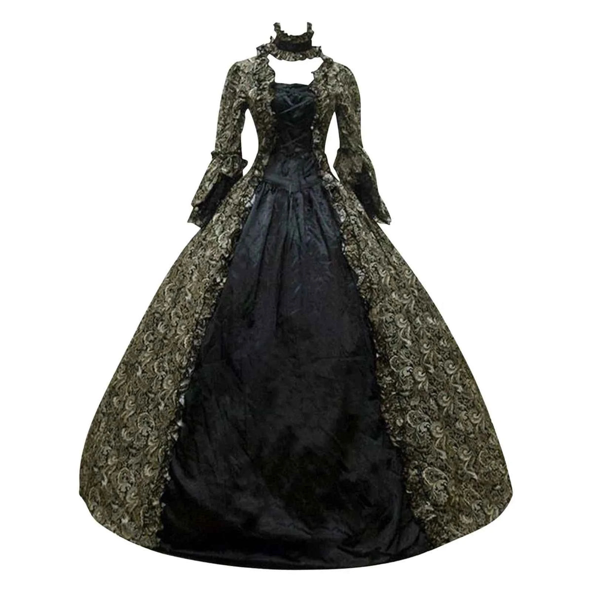 Renaissance 18th Century Baroque Rococo Dresses Victorian Masquerade Gowns Historical Theater Clothing Halloween Christmas - Grab & Glow