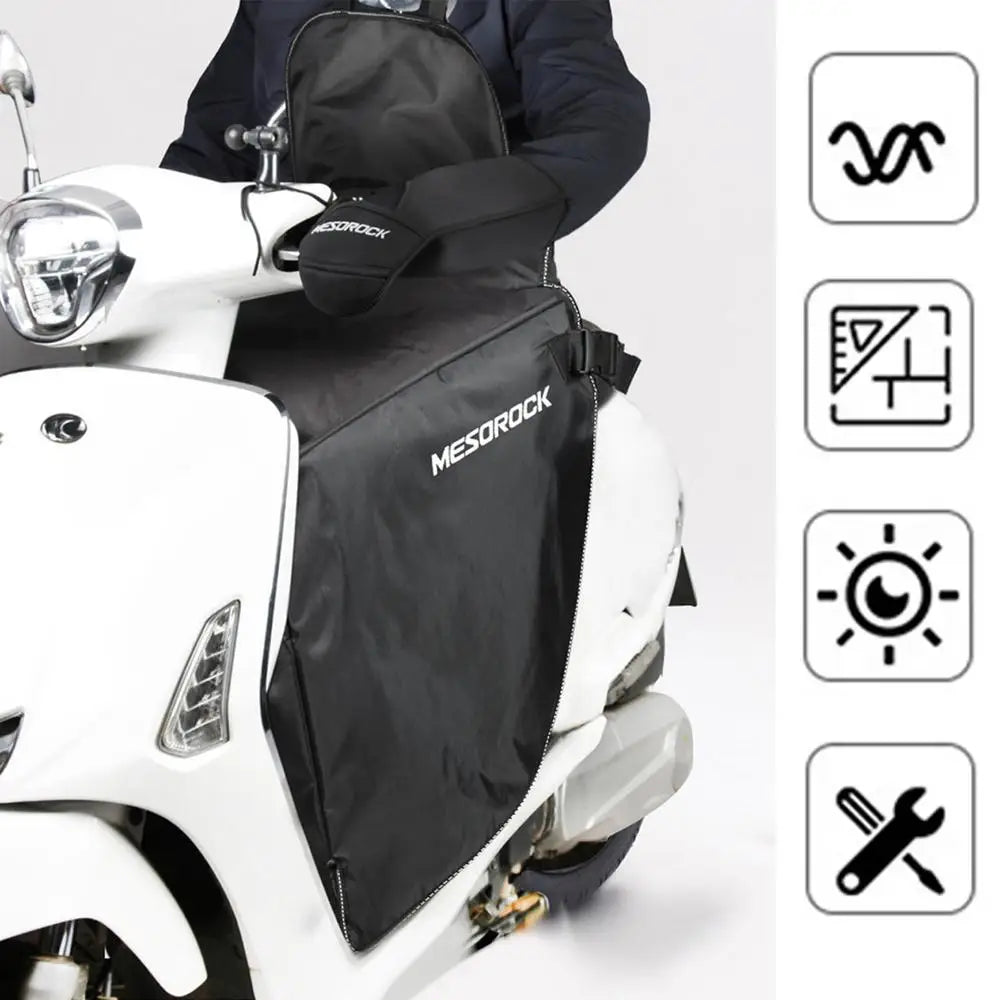 Scooter Leg Cover Rain Waterproof Windproof Warmer Motorcycle Leg Apron Protector Covers Blanket Winter Quilt Universal 2021 New by Grab & Glow