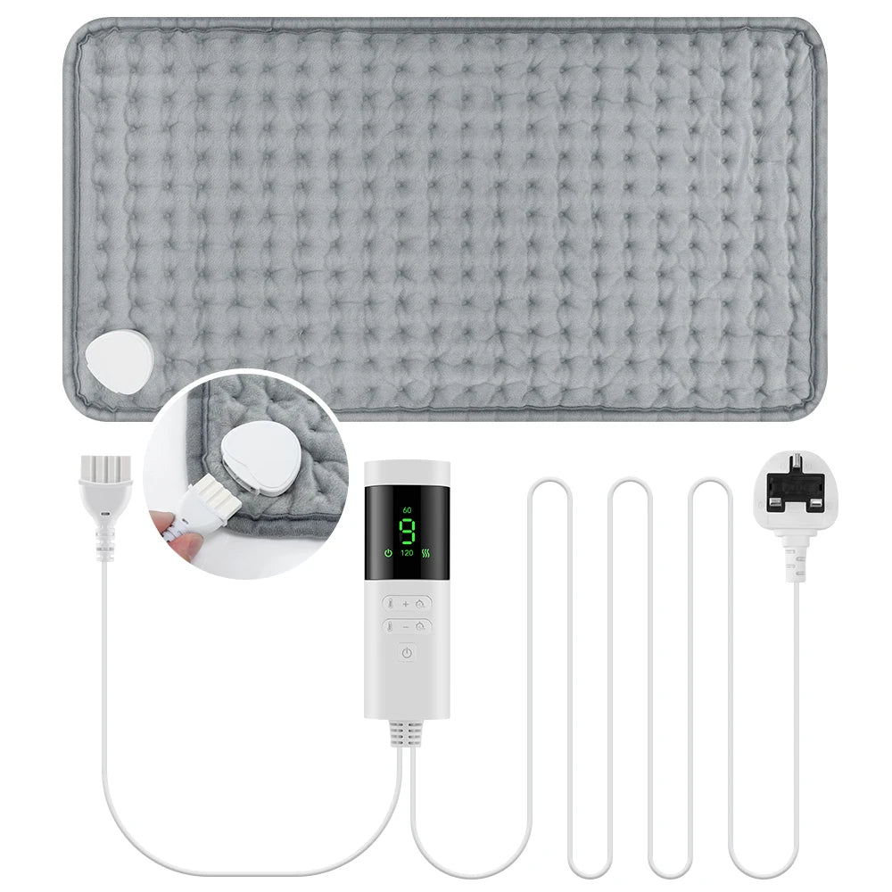 Electric Heating Pad Winter Warm For Bed Blankets Office Home Foot Hand Warmer Sheet Camping Heater 110V 220V Washable 60*30CM by Grab & Glow