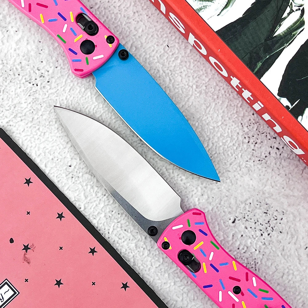 Portable Wilderness Climbing Knife Outdoor Folding Blade Utility Knife Jungle Adventure Hiking Fishing Camping EDC Knives Ergonomic Handle Fruit Knife by Grab & Glow