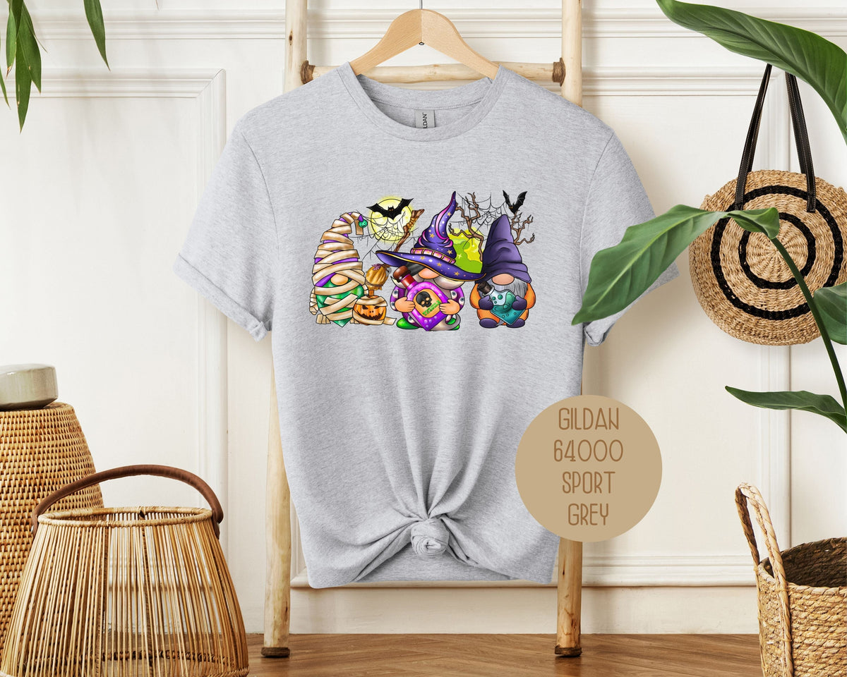 Fall Halloween Gnomes Shirt - Grab & Glow