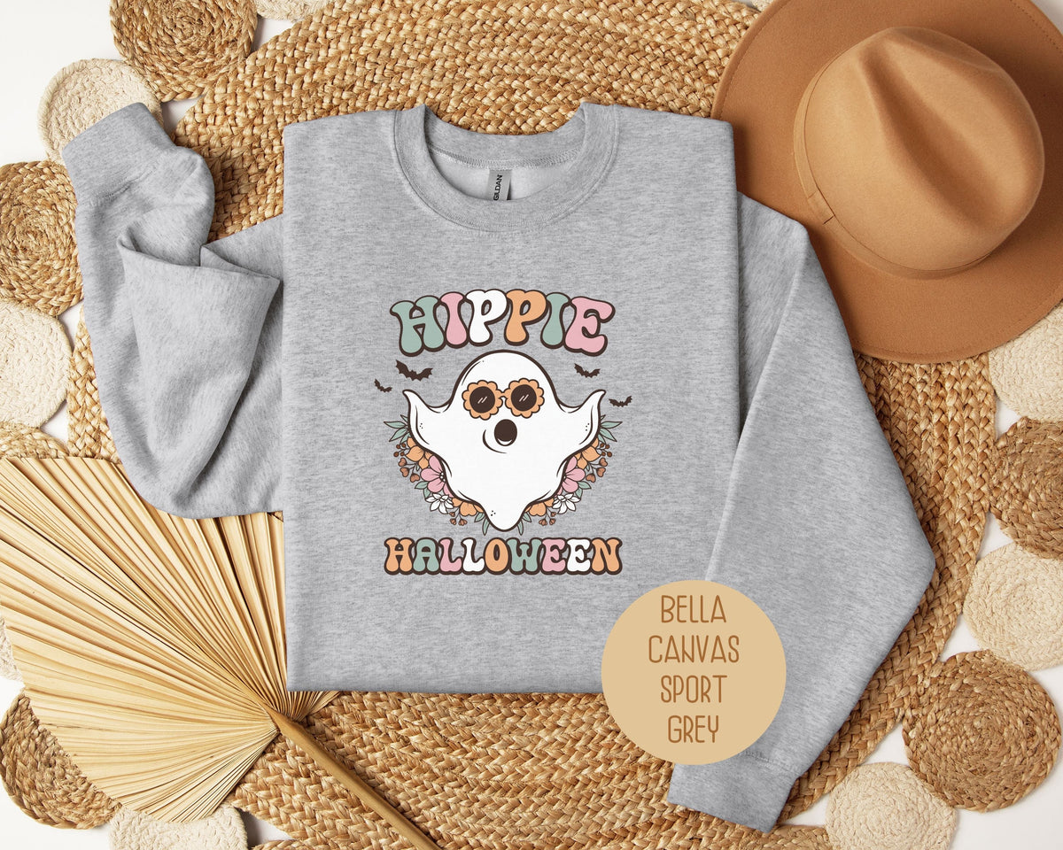 Hippie Halloween Sweatshirt - Grab & Glow