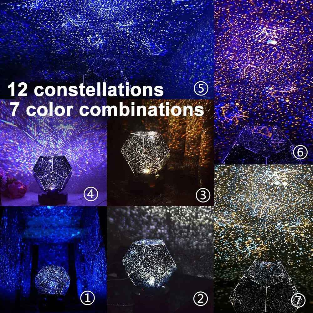 Star Projector Constellation Night Light - Grab & Glow