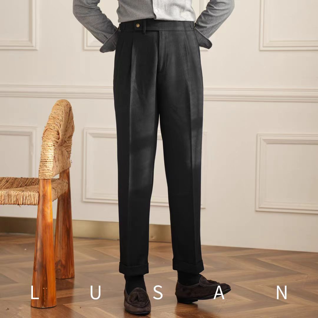 British Men Business Casual Pants - Grab & Glow