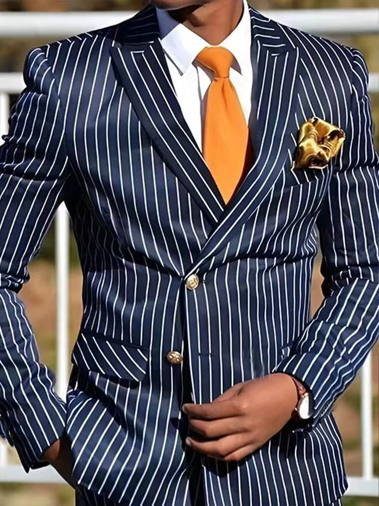Suit-style Printed Casual Long-sleeve - Grab & Glow