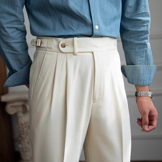British Men Business Casual Pants - Grab & Glow
