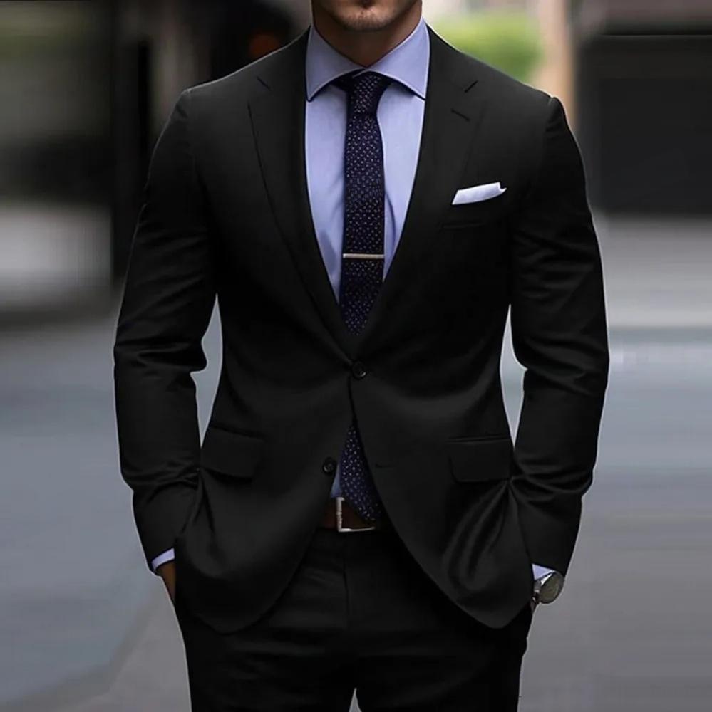 Suit Banquet Wedding Groomsman Suit Suit Two-piece Suit - Grab & Glow