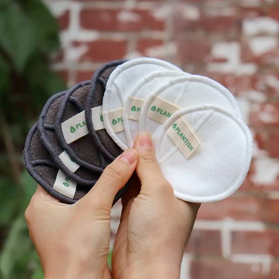 Reusable Cotton Rounds - Cotton + Bamboo Set - Grab & Glow