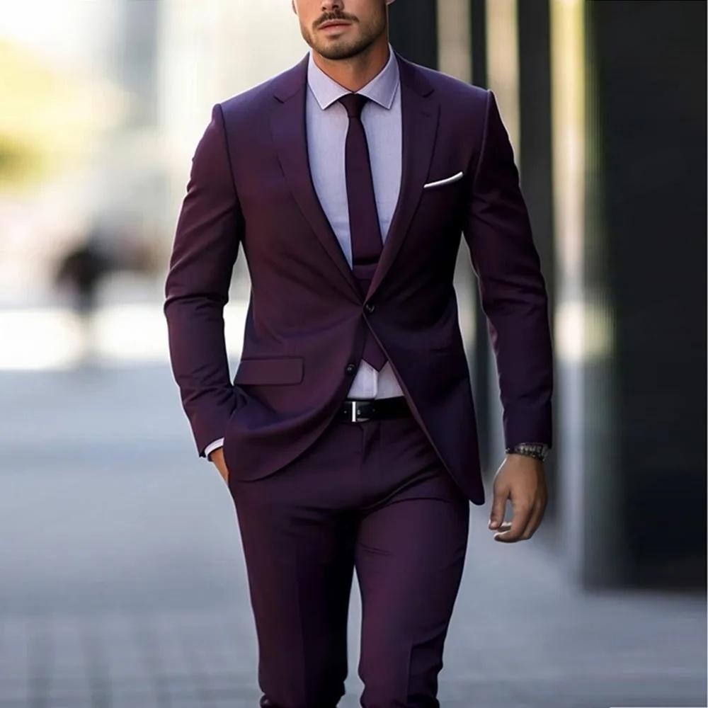 Suit Banquet Wedding Groomsman Suit Suit Two-piece Suit - Grab & Glow