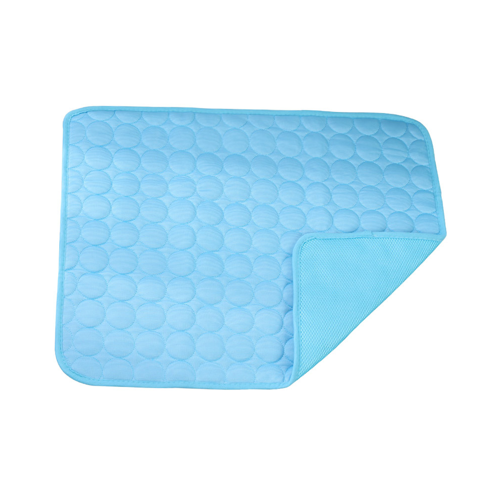 Pet Ice Silk Pad - Summer Cooling Pad For Sofa, Breathable And Anti-slip, Anti-biting Dog Bed Ice Pad, Summer Coolness Dog Pad - Grab & Glow