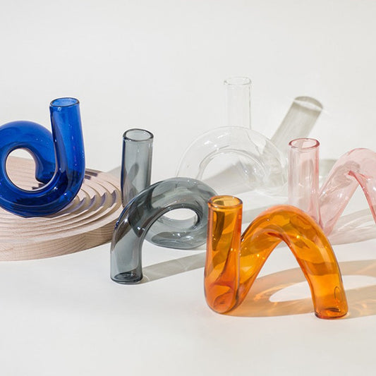 Glass Decoration Flower Vase - Grab & Glow