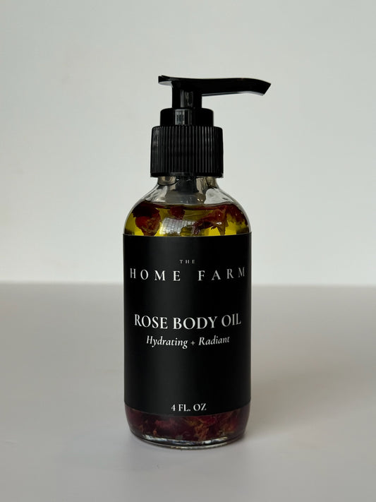 Rose Body Oil - Grab & Glow