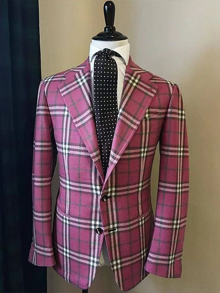 Suit-style Printed Casual Long-sleeve - Grab & Glow