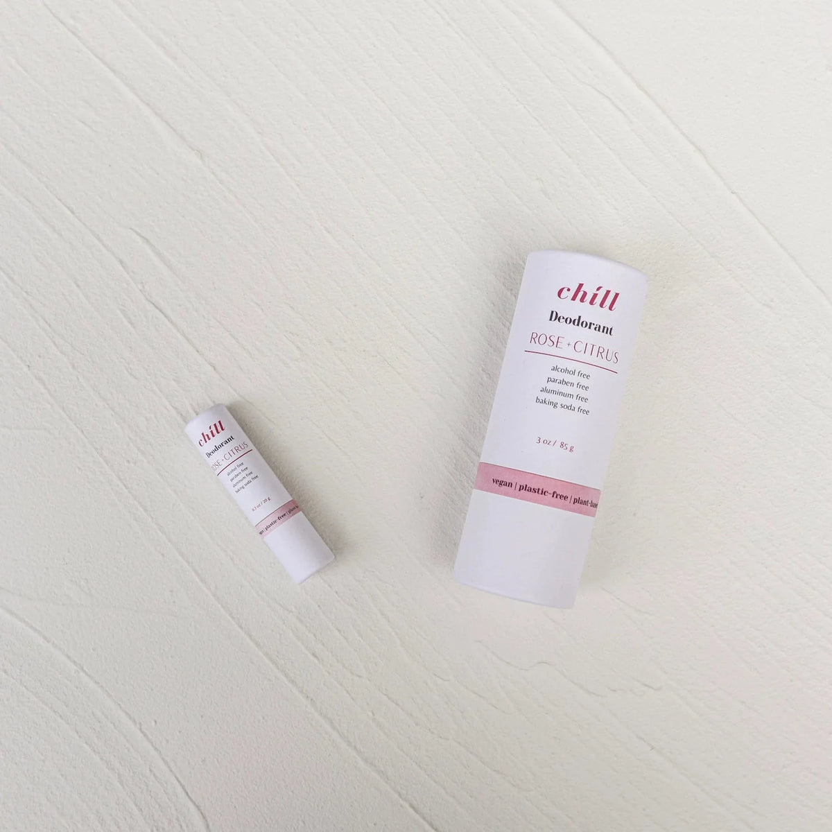 Natural Deodorant Stick - Rose & Citrus - Grab & Glow