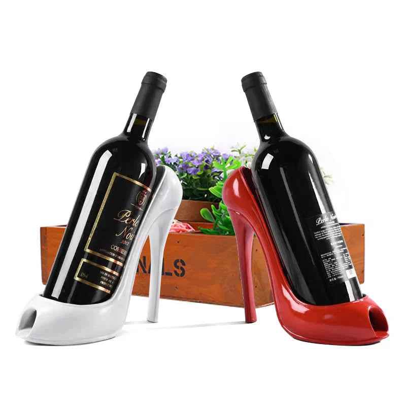 High Heel Shoe Wine Bottle Holder - Grab & Glow