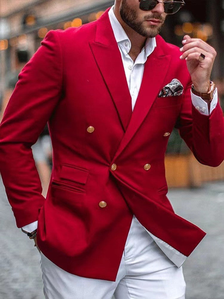 Suit-style Printed Casual Long-sleeve - Grab & Glow
