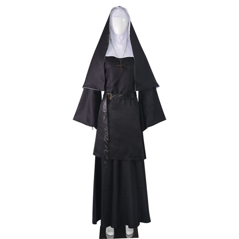 Women's Vintage Halloween Costume Dress — Gothic Art Retro Party Outfit - Grab & Glow