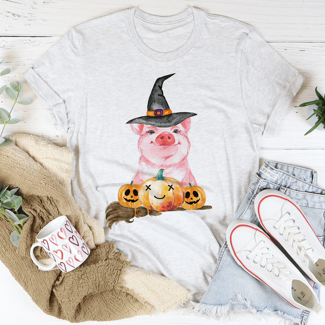 Halloween Pig Tee - Grab & Glow