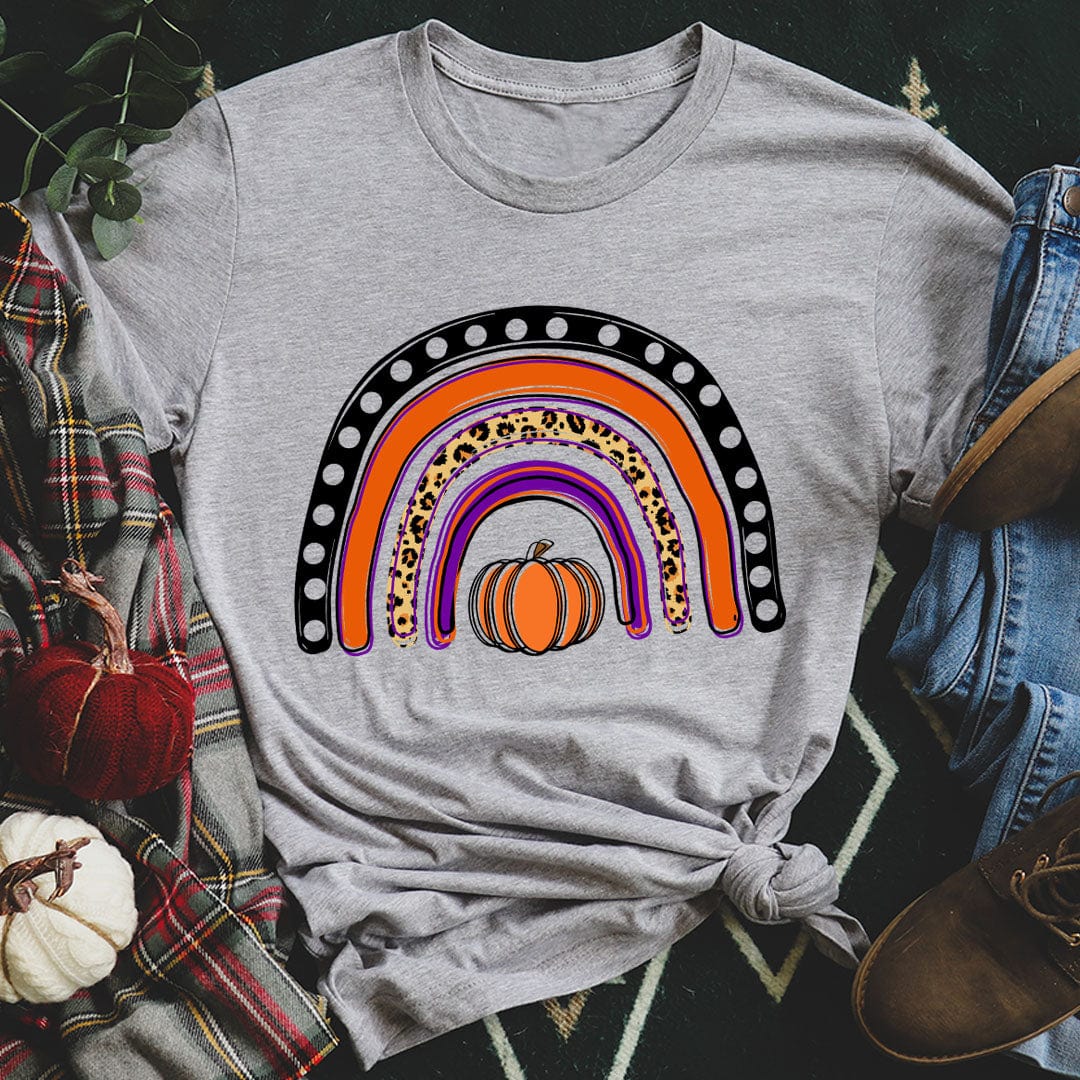 Halloween Rainbow Tee - Grab & Glow