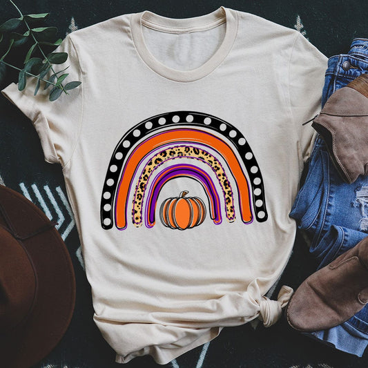 Halloween Rainbow Tee - Grab & Glow