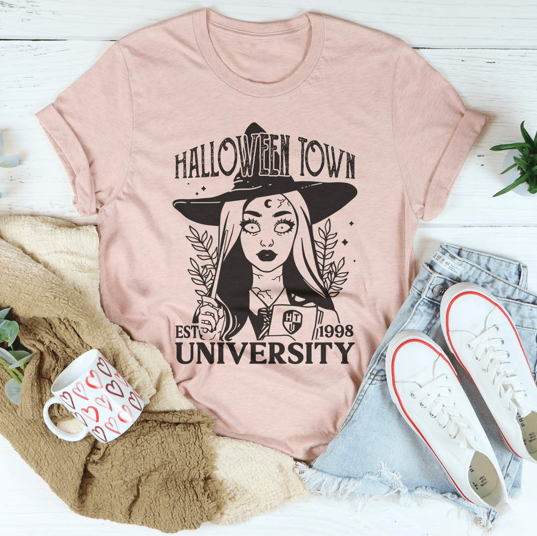 Halloween Town University Tee - Grab & Glow