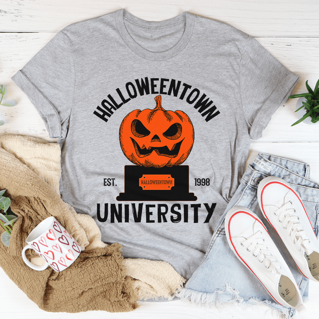 Halloween University Tee - Grab & Glow