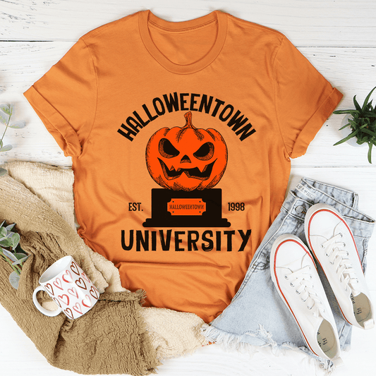 Halloween University Tee - Grab & Glow