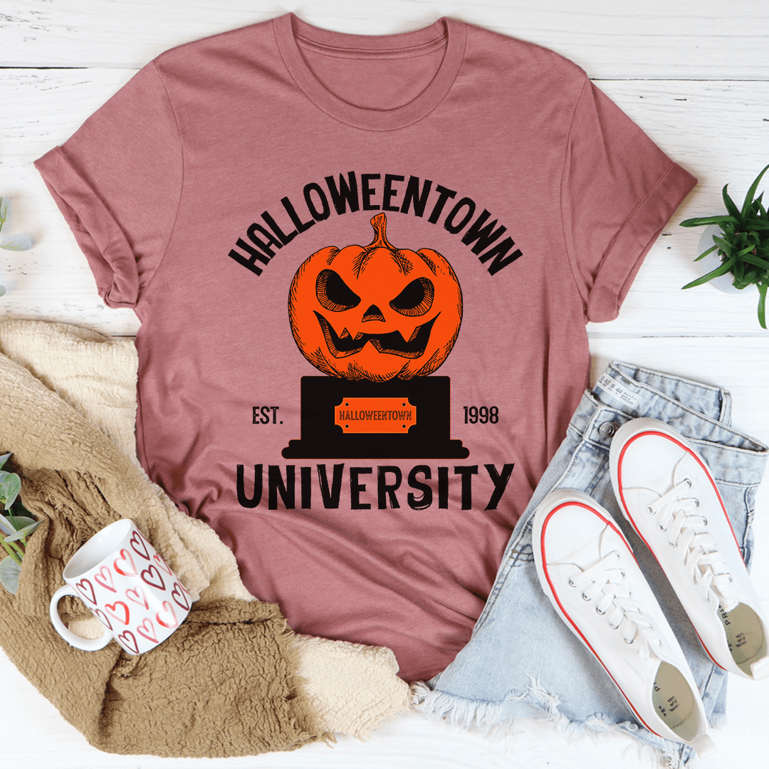 Halloween University T-Shirt - Grab & Glow
