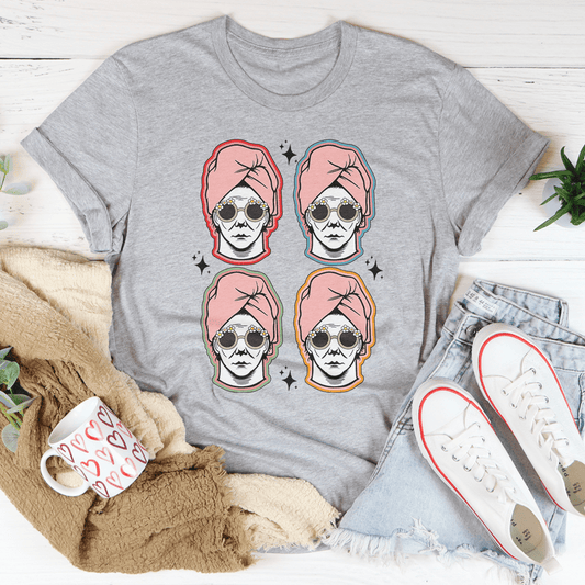Retro Michael Halloween Tee - Grab & Glow