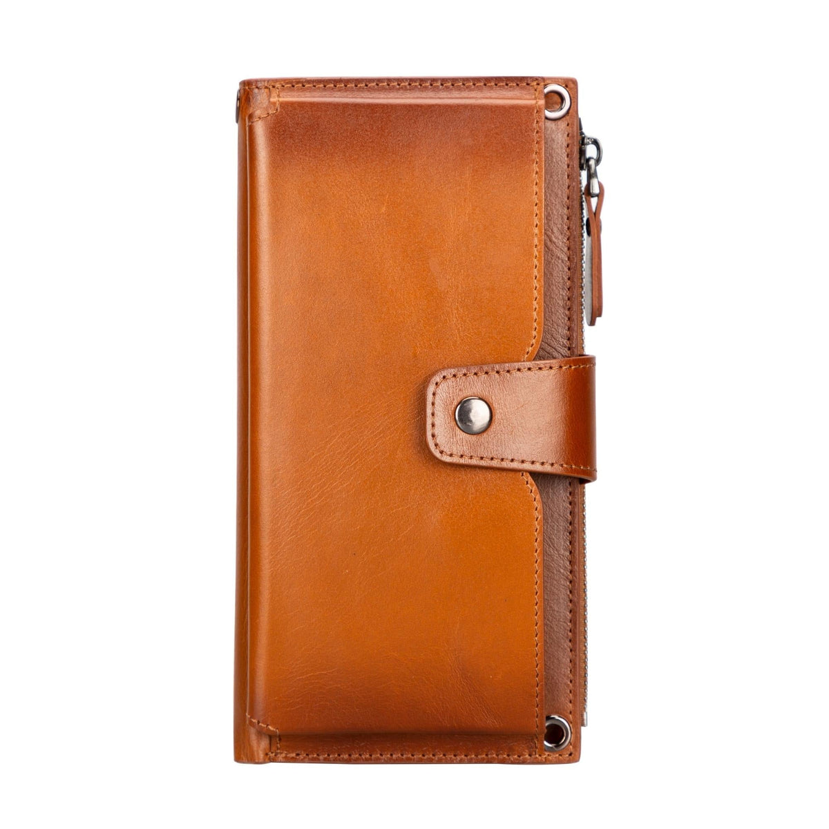 Kaycee Leather Women's Cell Phone Wallet with Strap - Grab & Glow