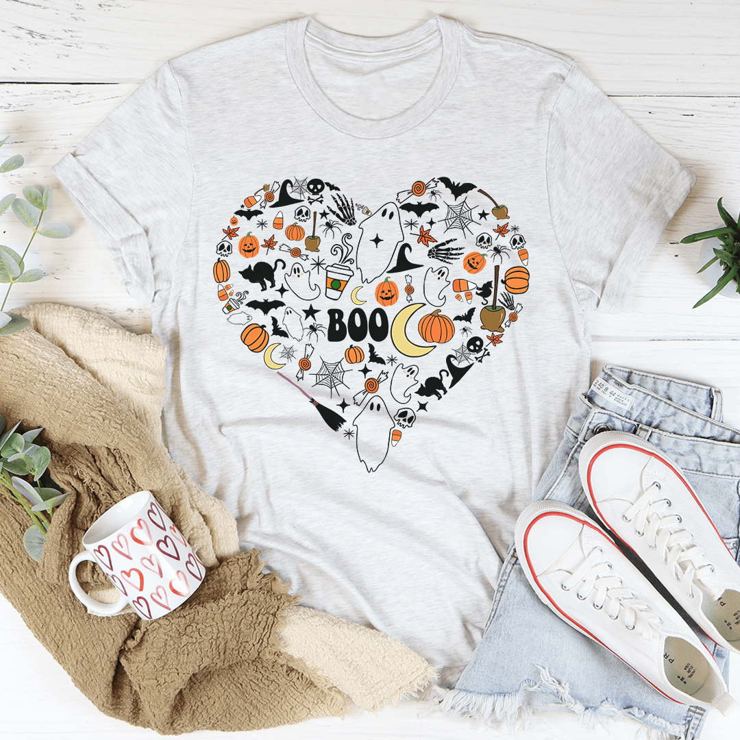 Love Halloween Doodle Tee - Grab & Glow