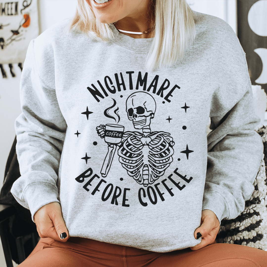 Nightmare Before Coffee Skeleton - Grab & Glow